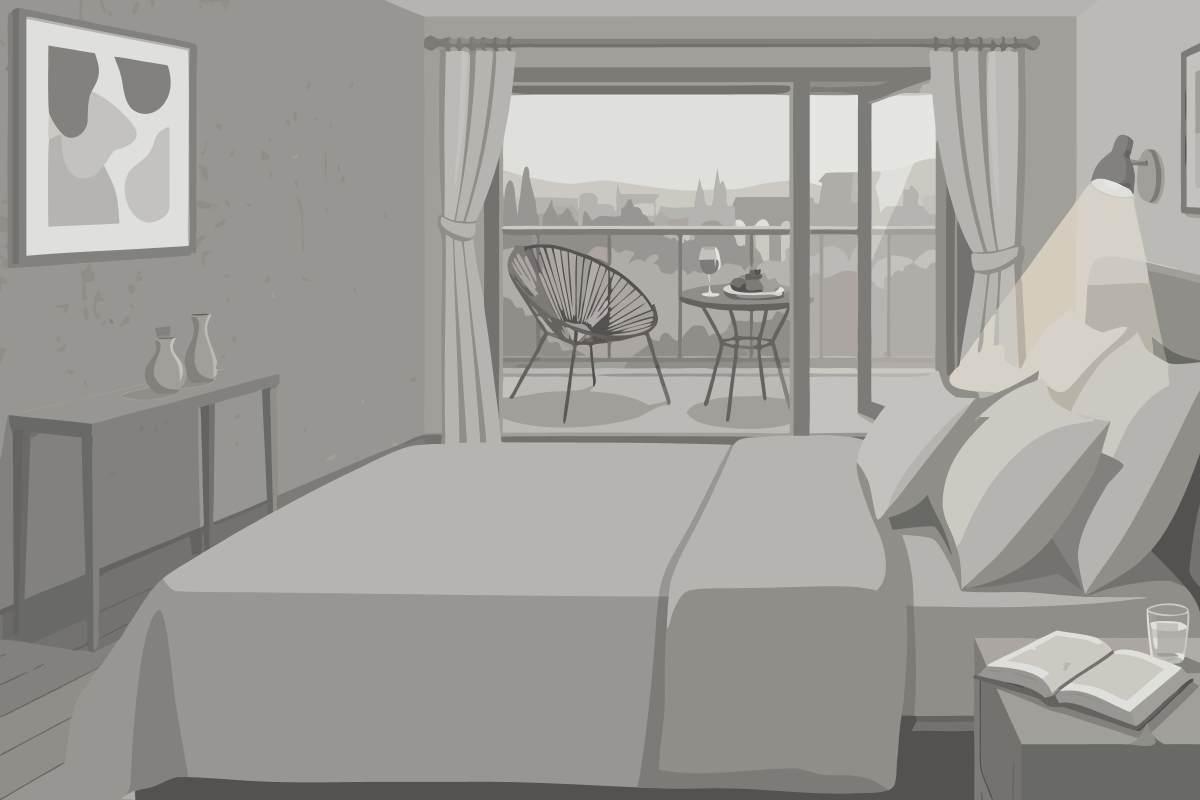 King Studio with Sofa Bed - Non-Smoking